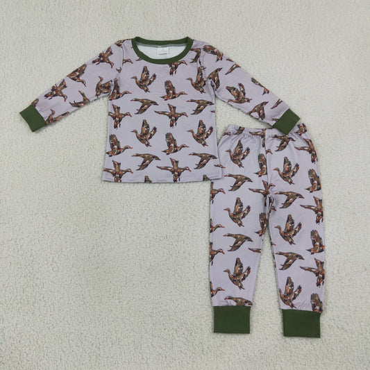 BLP1538 Duck Hunting Camo Boys Pajamas Outfits 202609 RTS