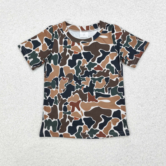 BT0905 Camouflage Short Sleeved Boys Top RTS 202510