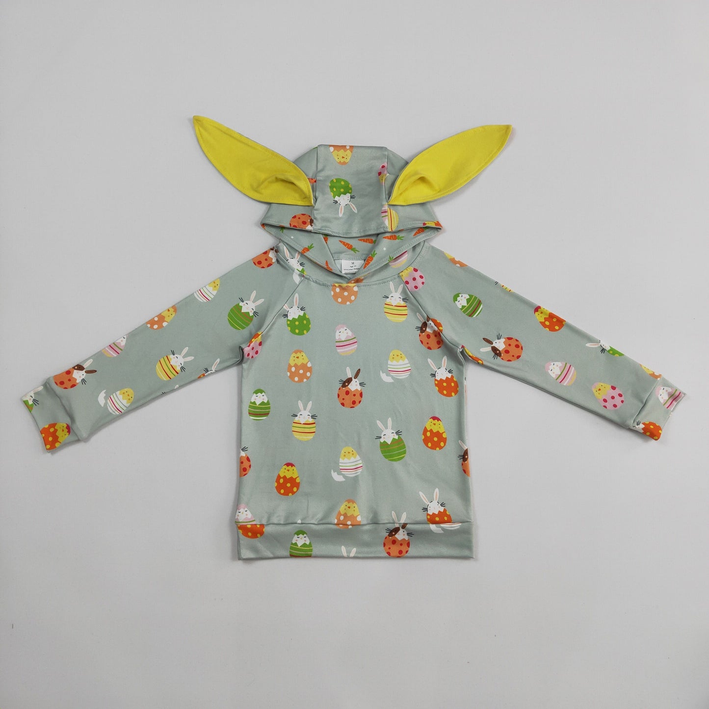 BT1136 Easter Bunny Egg Long Sleeve Top Shirts Boys Boutique clothes 202503 RTS