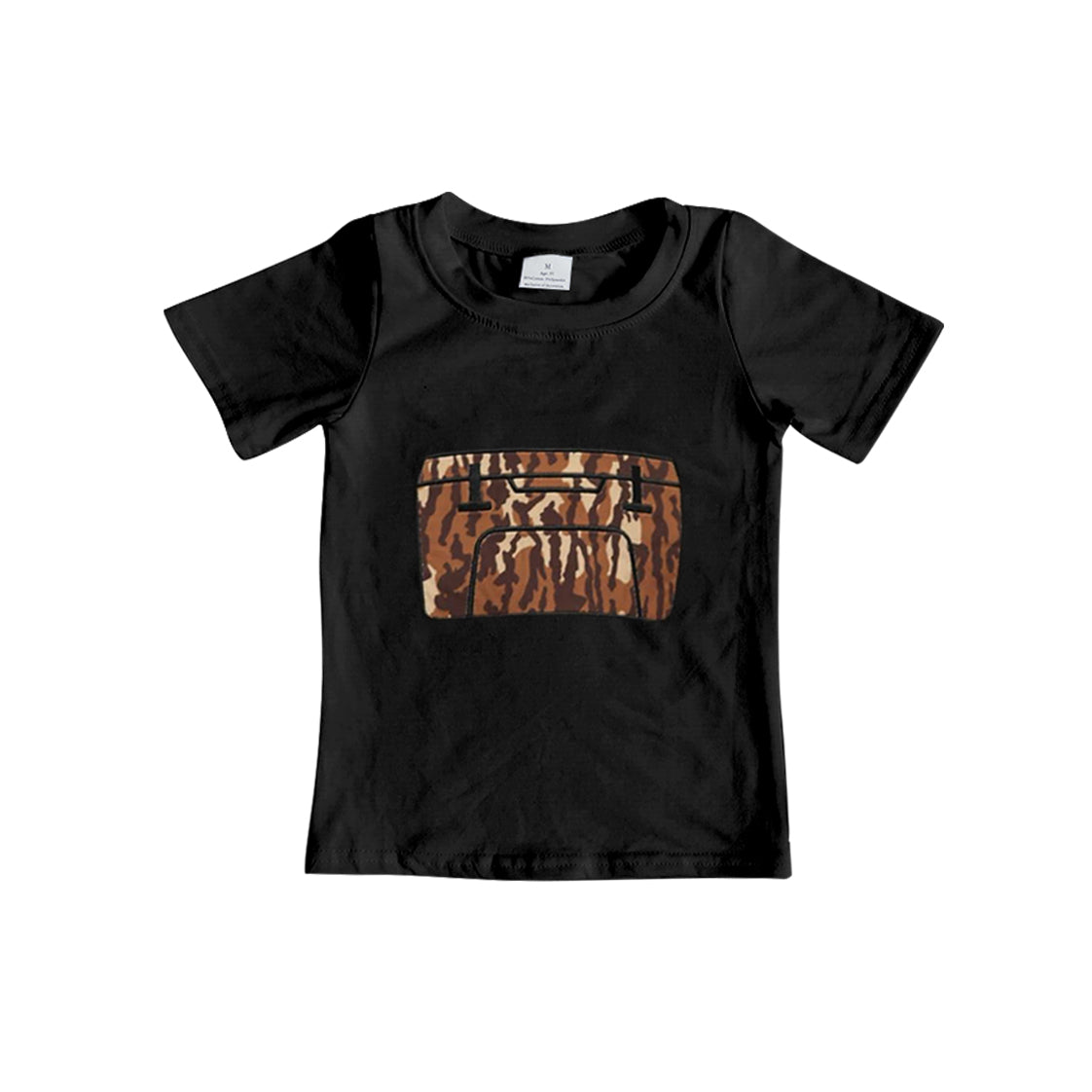 Preorder BT1179 Boys clothes Brown Toolbox Black short sleeve shirts Boutique Summer clothes 202502