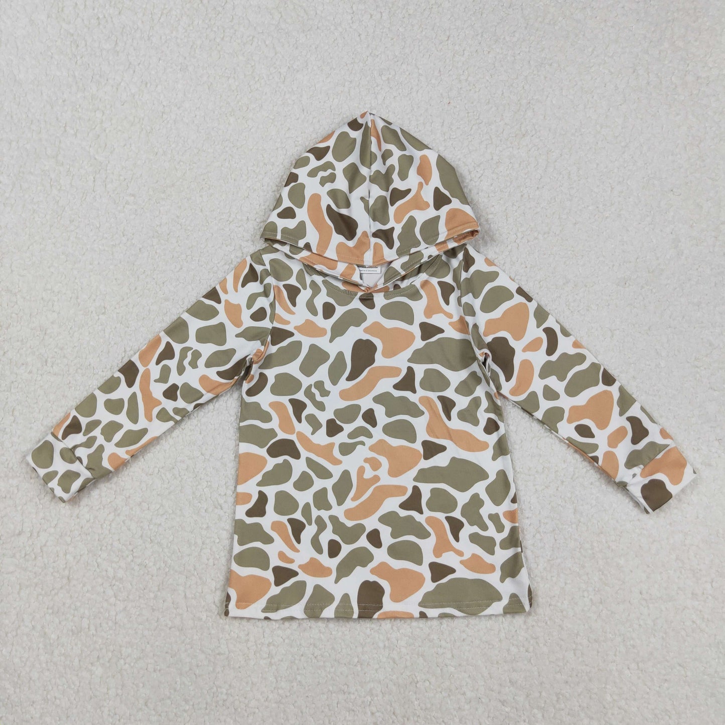 BT1313 Camouflage Hooded Long Sleeve Boys Top 202508 RTS