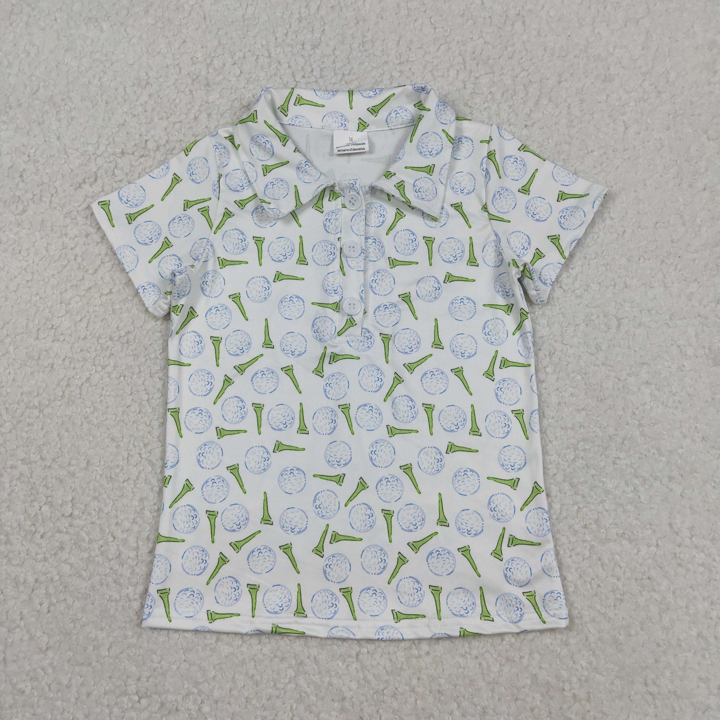 BT1582 Golf Polo Short Sleeve Boys Top 202512 RTS
