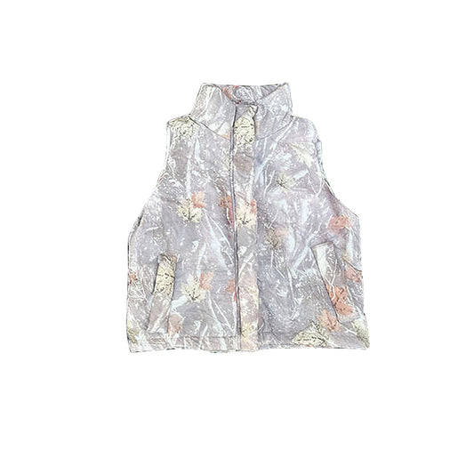 MOQ 5 PCS preorder BT1625 Leaf Camouflage Hunting Boys Yoga Top Vest 202511