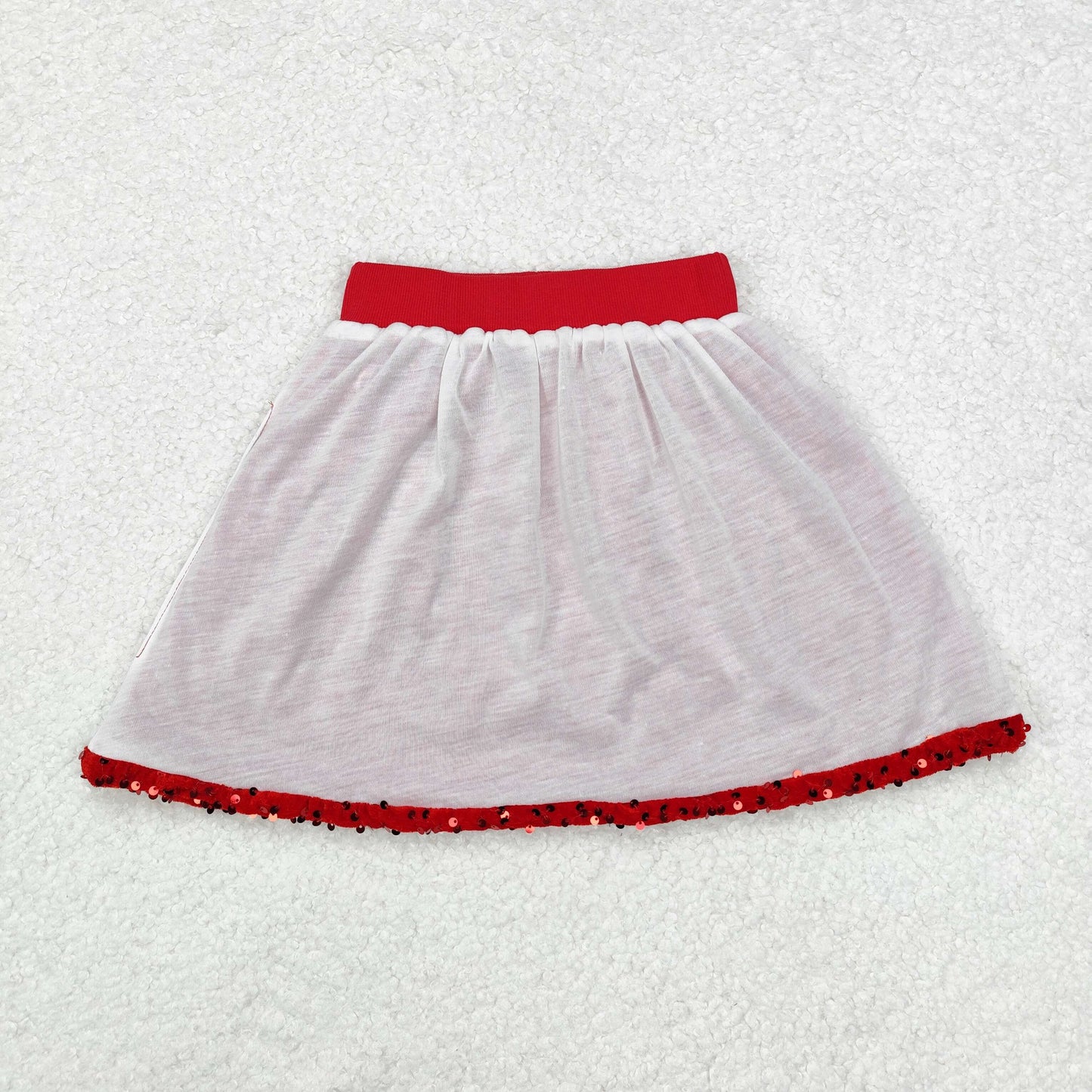 GLK0027 Red Sequined Skirts for Girls RTS 202509