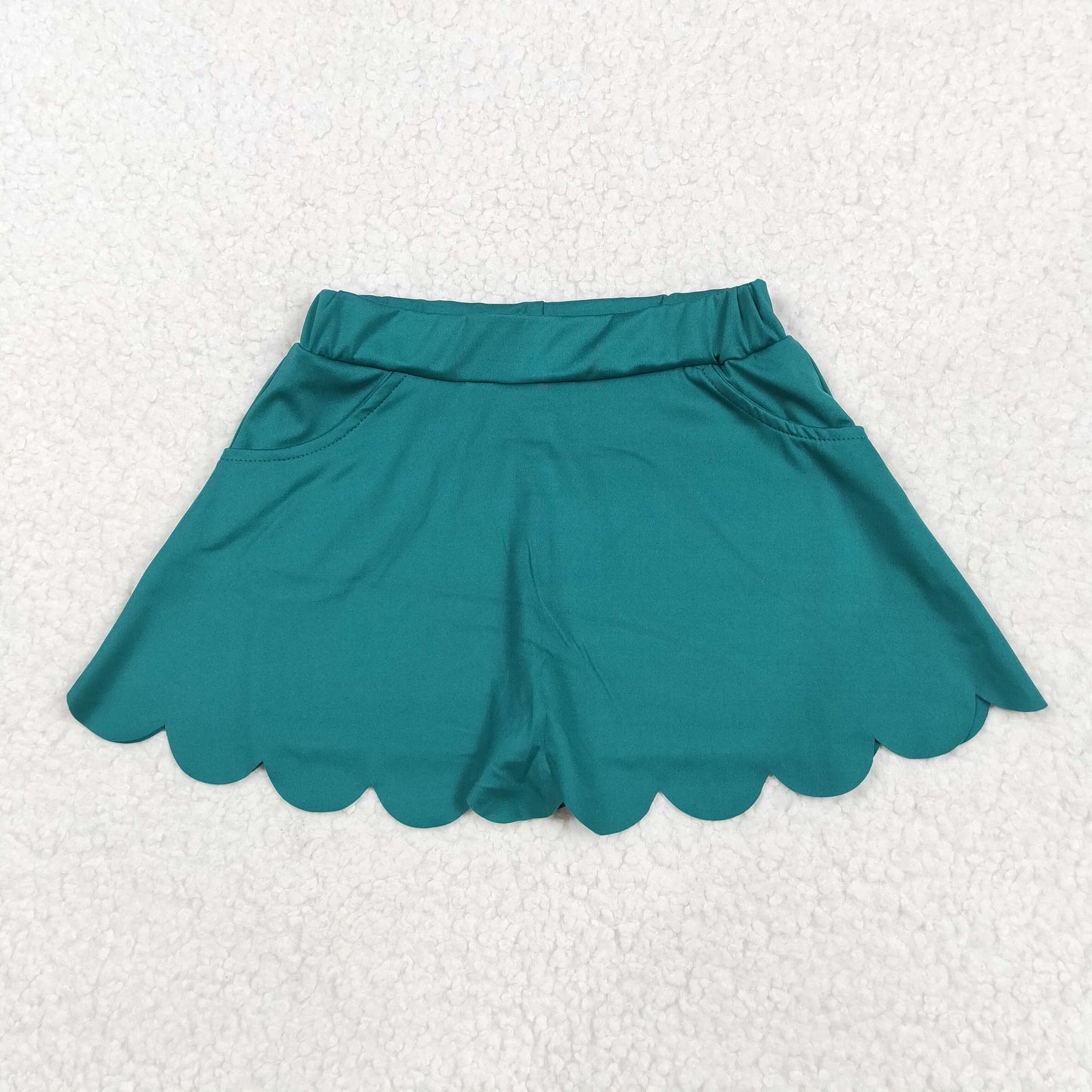 GLK0077 Pure Dark Green Yoga Skirts Girls Boutique Outfit 202505 RTS