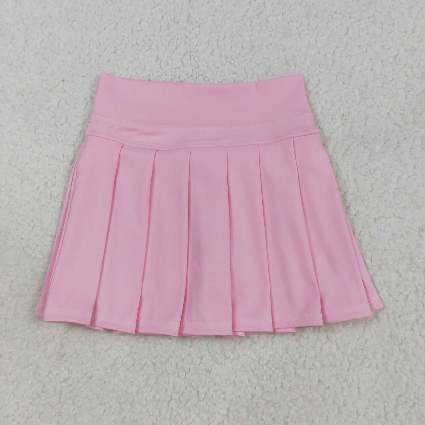 GLK0088 Pure Pink Yoga Skirts for Girls 202507 RTS
