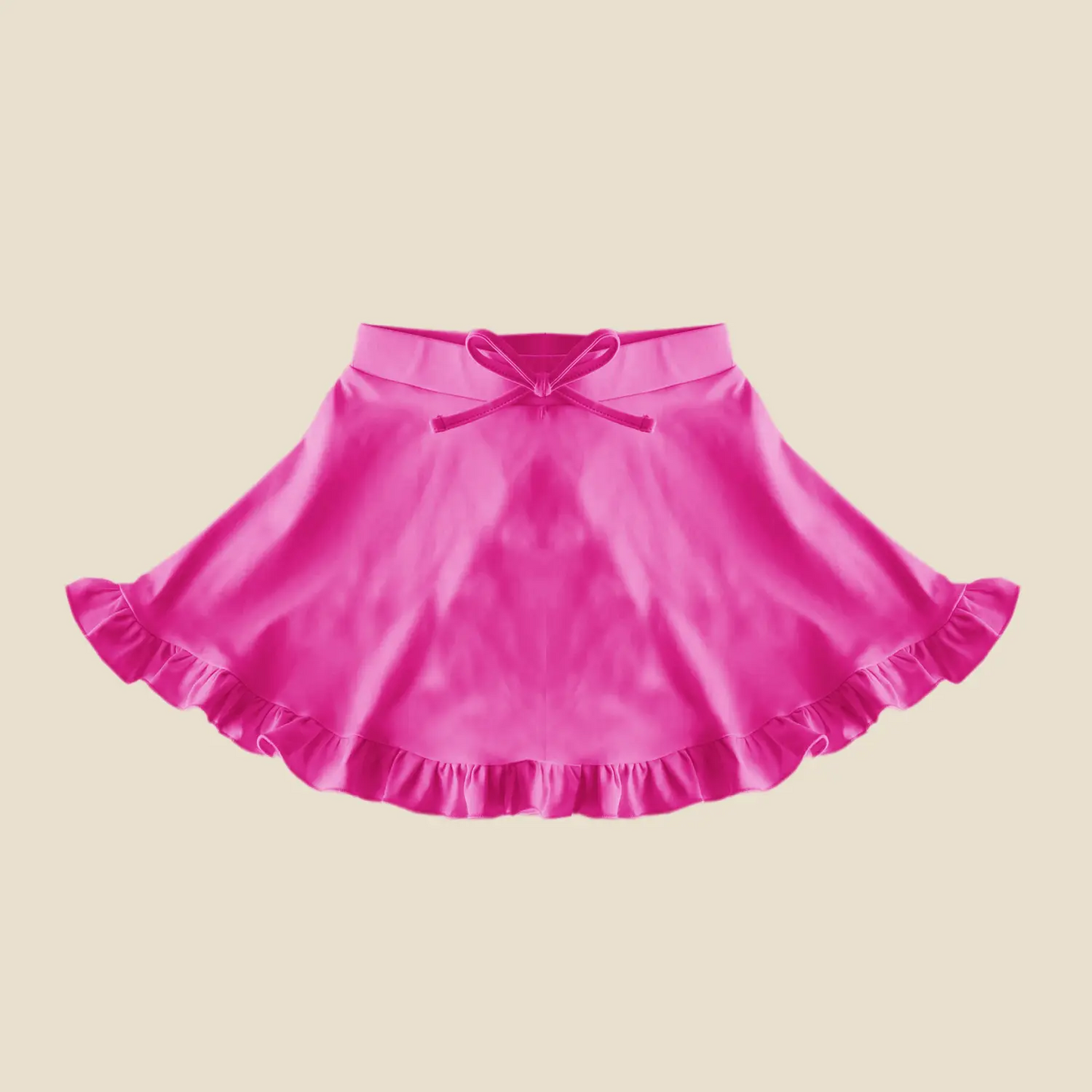 preorder GLK0089 Pure Rose Red Yoga Skirts Girls Boutique Outfit 202504