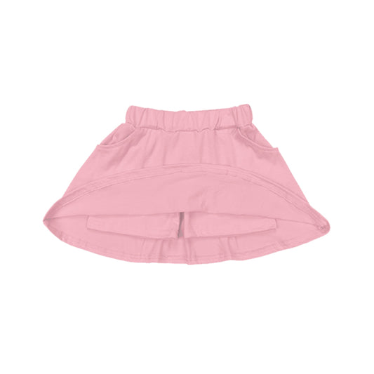 preorder GLK0095 Pure Pink Skirts Shorts Girls Boutique Outfit 202504