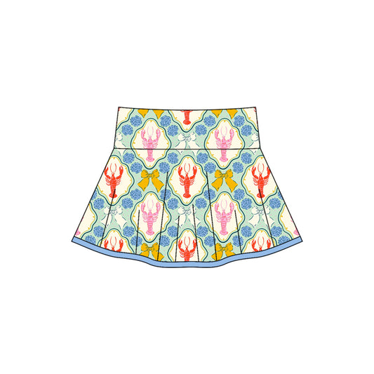 preorder GLK0102 Girls Boutique Crayfish Bows Yoga Skirts 202505