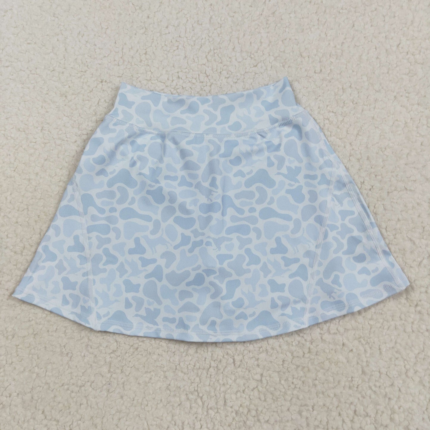 GLK0129 Girls Boutique Puppy Duck Light Camouflage Yoga Skirts 202508 RTS