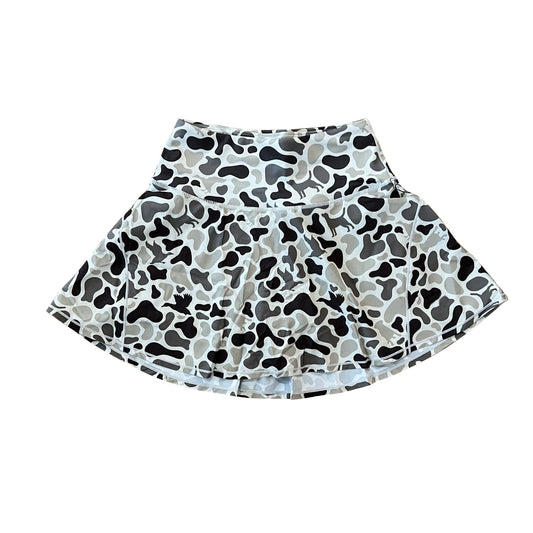 preorder GLK0131 Adult Women Boutique Puppy Duck Brown Green Camouflage Yoga Skirts 202507