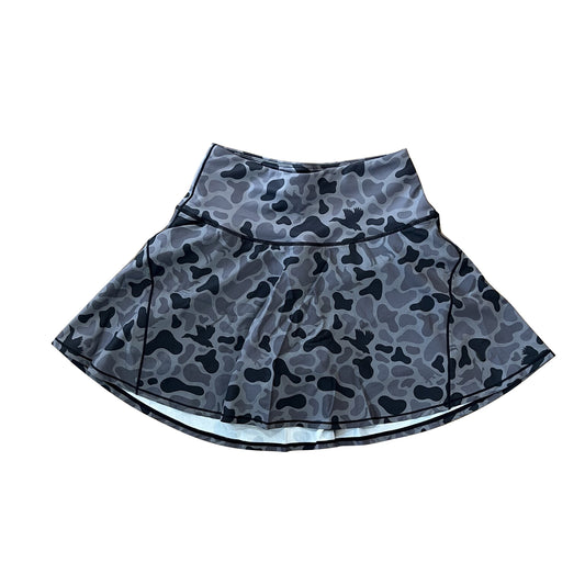 preorder GLK0134 Adult Women Boutique Puppy Duck Gray Camouflage Yoga Skirts 202507