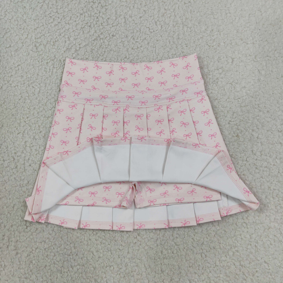 GLK0305 Bows Pink Skirts Girls Yoga Skirts 202608 RTS