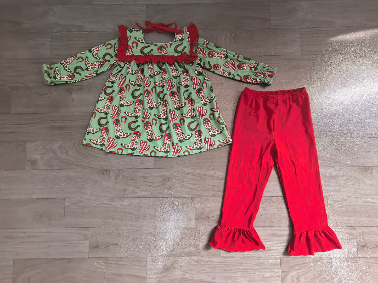 no MOQ GLP2355 pre-order toddler girl clothes boost girl christmas winter set-real pic 2026.8.21