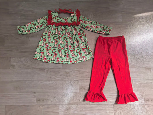 no MOQ GLP2355 pre-order toddler girl clothes boost girl christmas winter set-real pic 2026.8.21