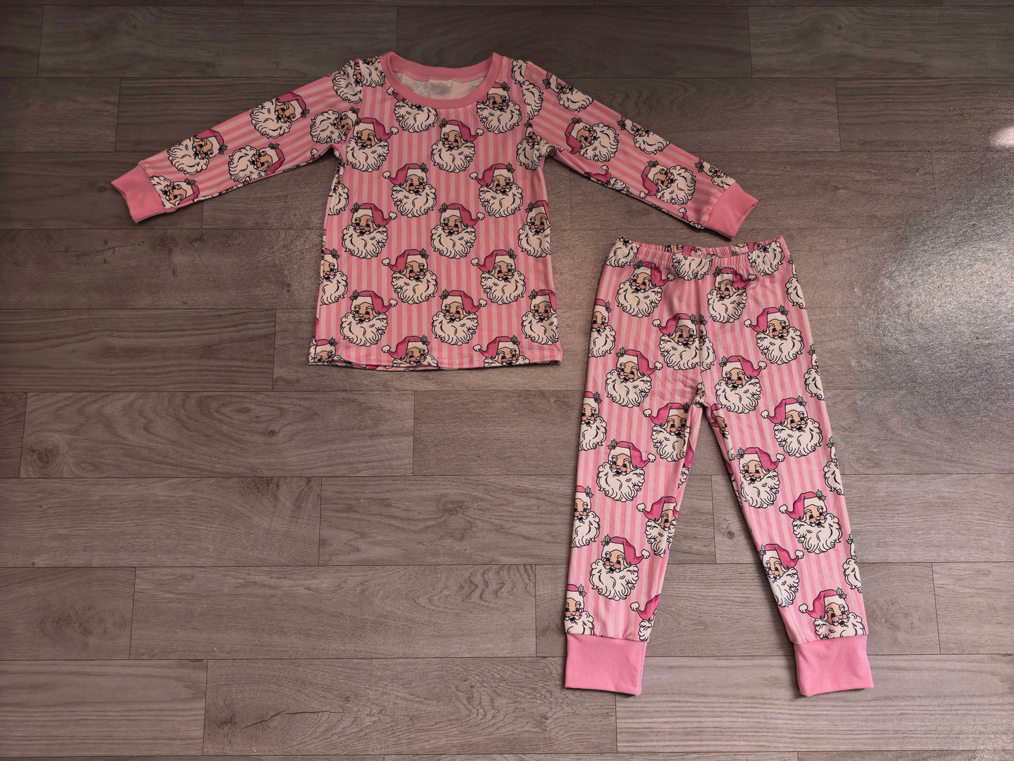 no MOQ GLP3559 pre-order baby girl clothes santa print toddler girl christmas outfit-real pic 2026.8.21