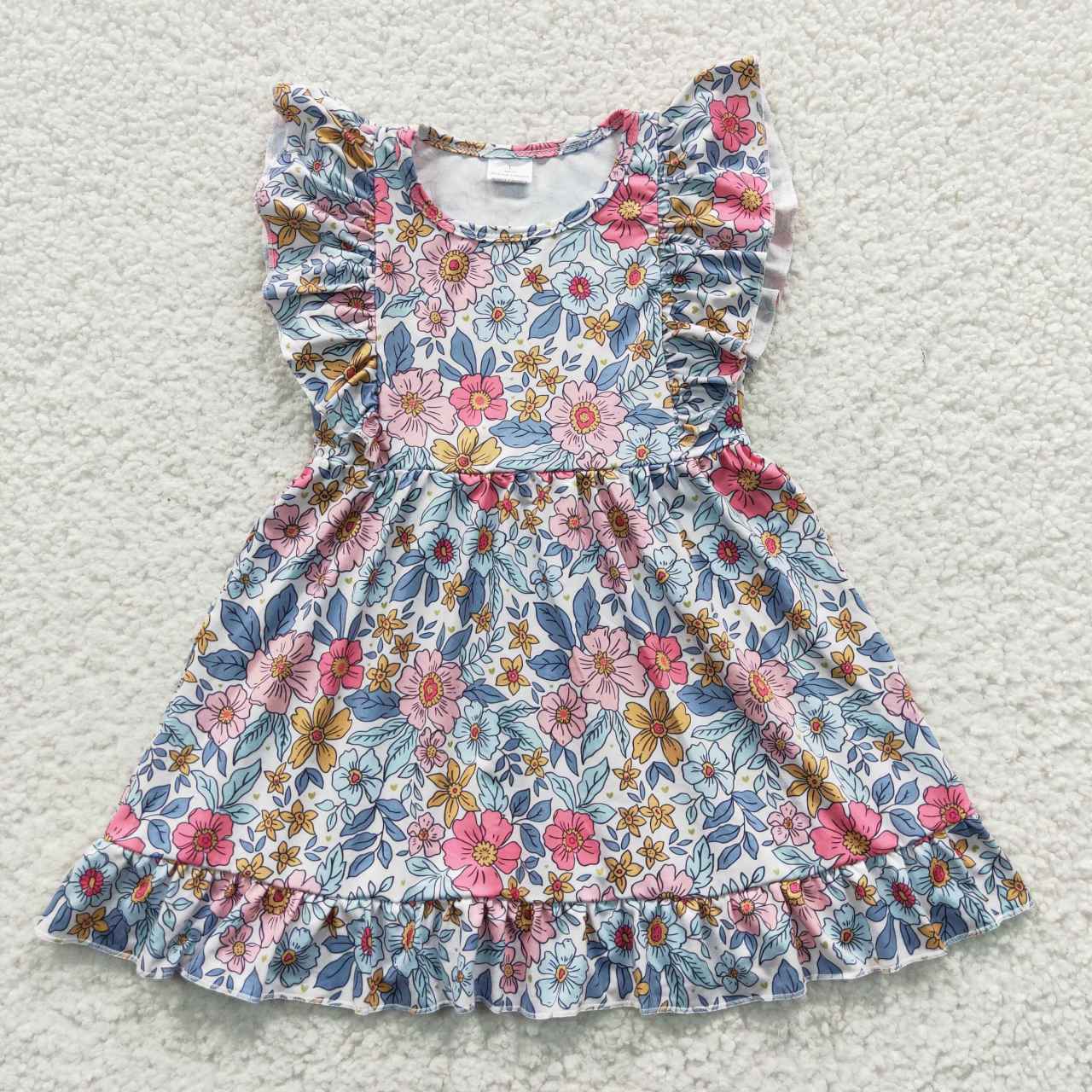 GSD0363 Colored Dress Valentines baby girl boutique outfits RTS202412