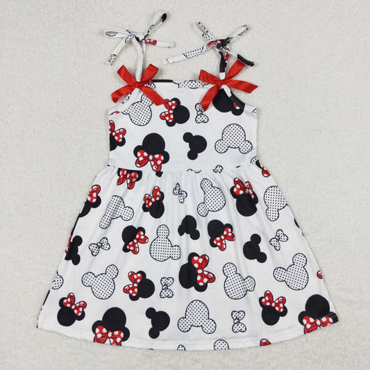 GSD0855 Cartoon Mickey Mouse Sleeveless Dresses for Girls RTS 202508