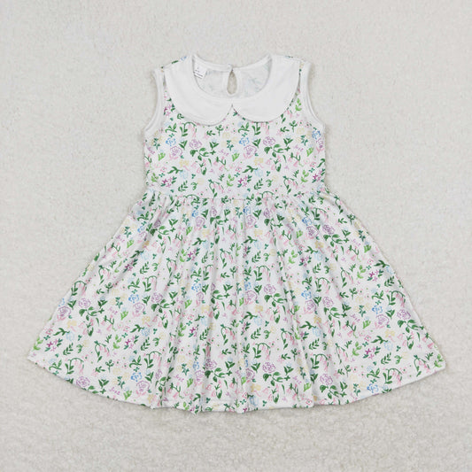 GSD0885 Floral Doll ollar Sleeveless Dresses for Girls RTS 202508