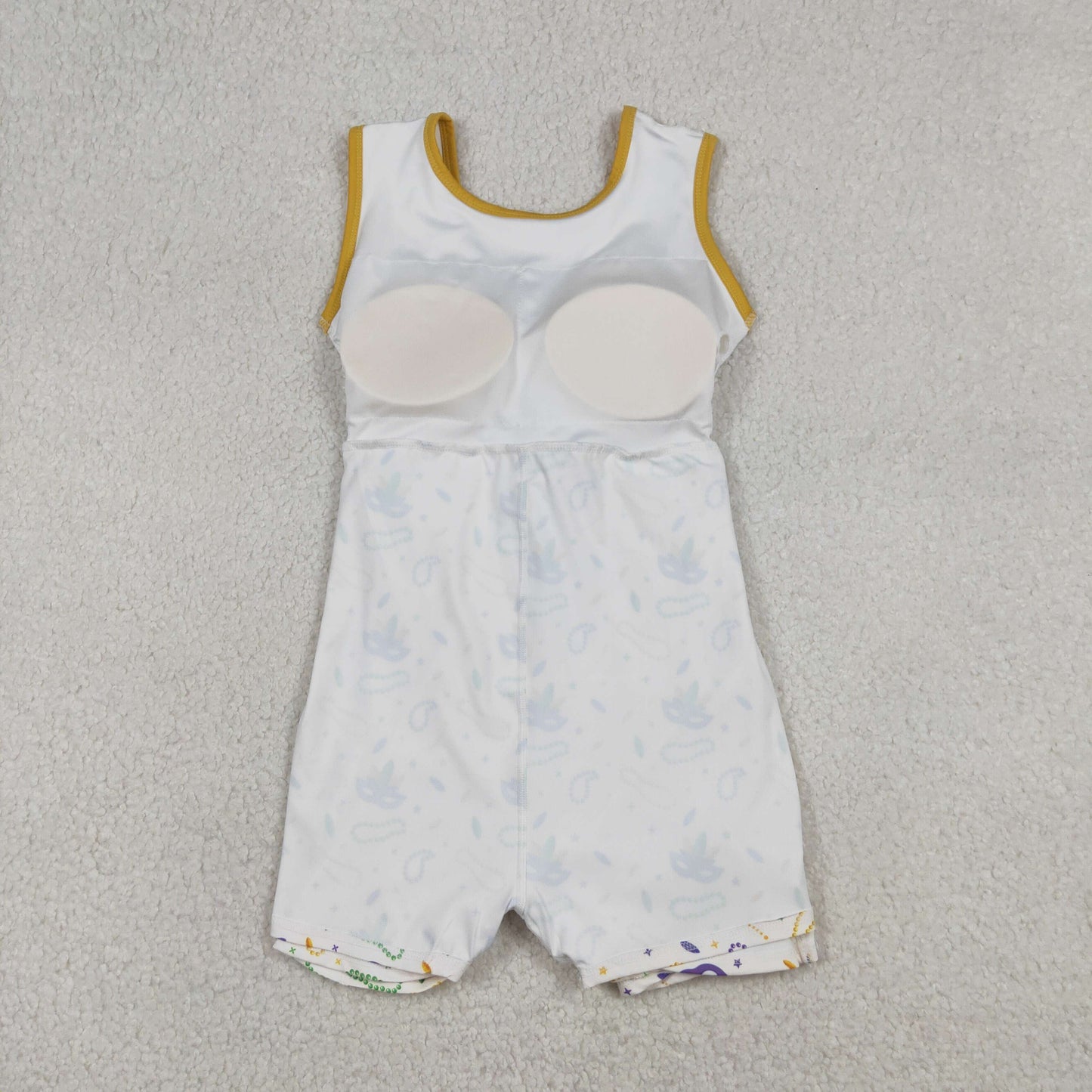 GSD2951 Mardi Gras Mask Necklace Yoga Sleeveless Dresses for Girls 202512 RTS