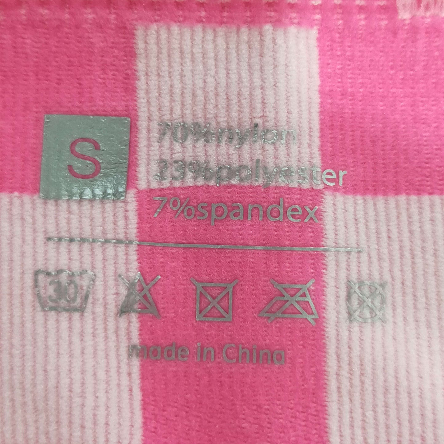 SS0645 Adult Female Pink White Plaid Shorts High Quality 202509 RTS