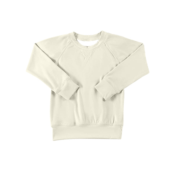 preorder GT0972 Yoga Top Pure Beige Long Sleeve Top Shirts Girls Boutique clothes 202503