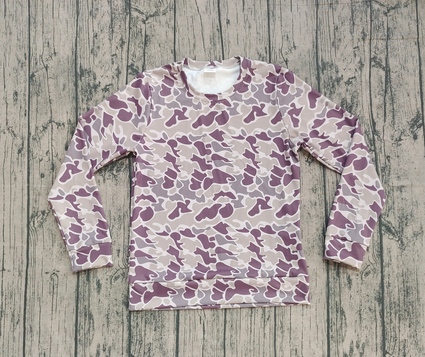 GT1124 Adult Women's Camouflage Long Sleeve Top 202509 RTS