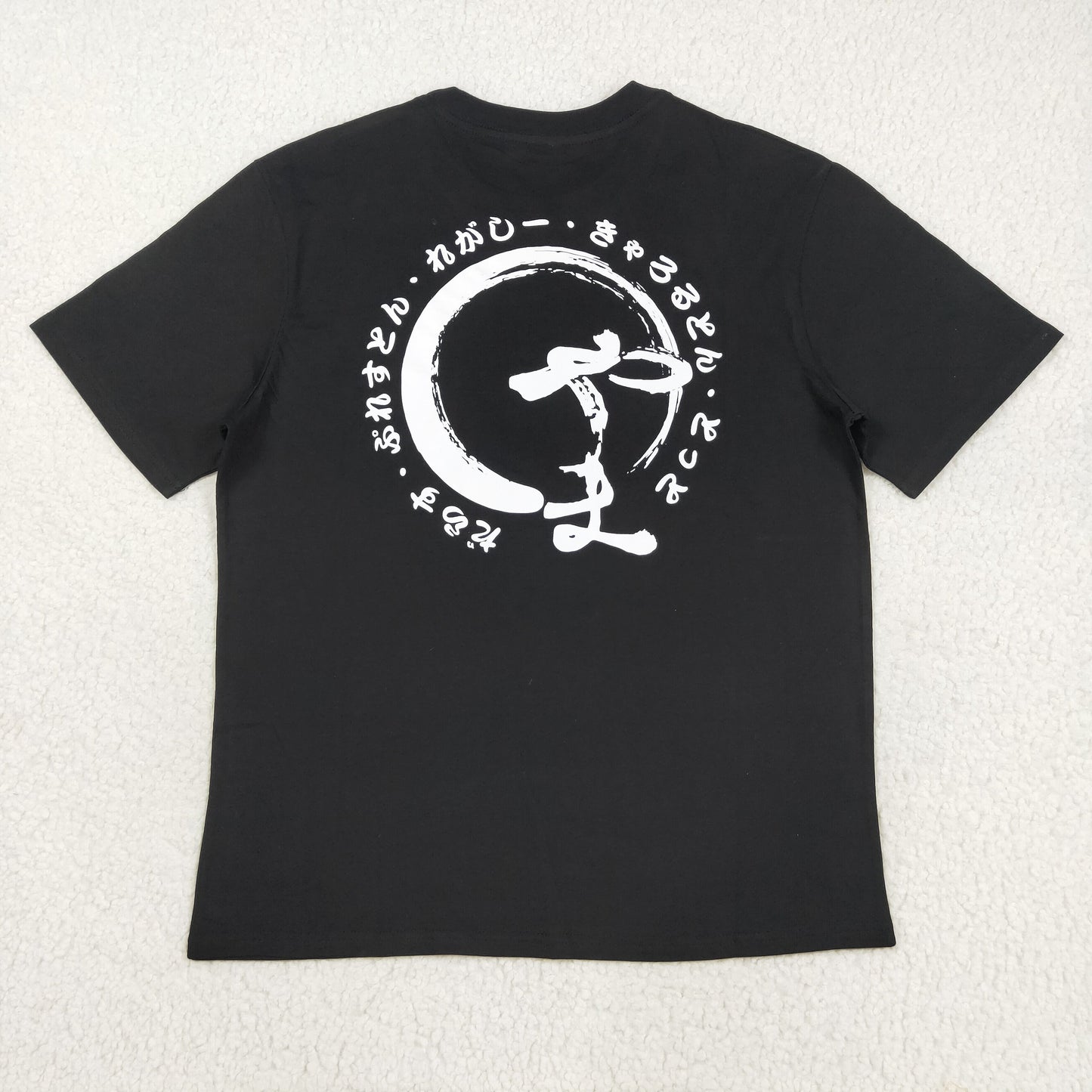 GT1165 Women High Quality Letter Black Short Sleeves Top Shirts 202508 RTS