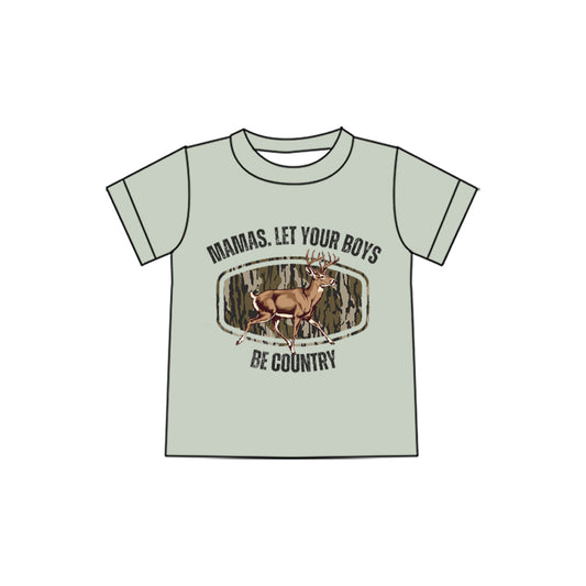 MOQ 5 PCS Preorder GT1564 Adult Female Deer Hunting Camouflage Gray Green Short Sleeve Top 202512
