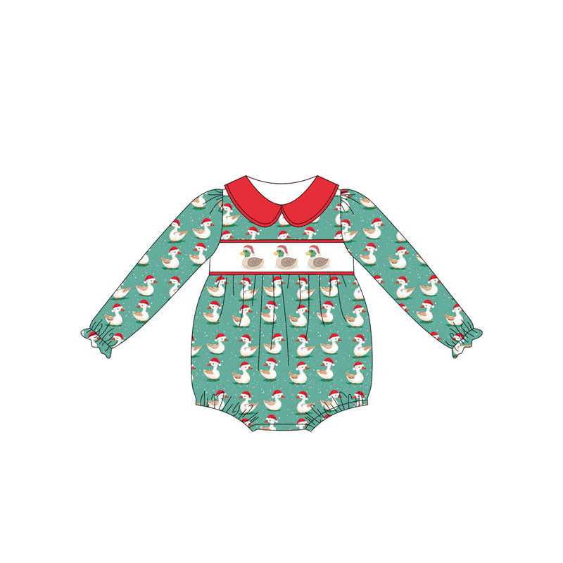 Preorder LR2247 Pumpkin Scarecrow Flower Leaf Doll Collar Long Sleeve Romper Baby Girls Boutique Outfits 202505
