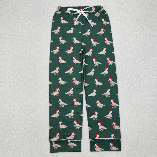P0636 Adult Female Christmas Hat Duck Green Long Pants RTS 202509