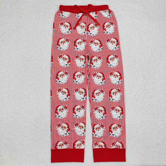 P0646 Adult Male Christmas Red Striped Long Pants RTS 202509