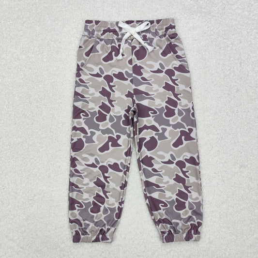 P0652 Boys Boutique Gray Brown Camouflage Drawstring Pants RTS 202509
