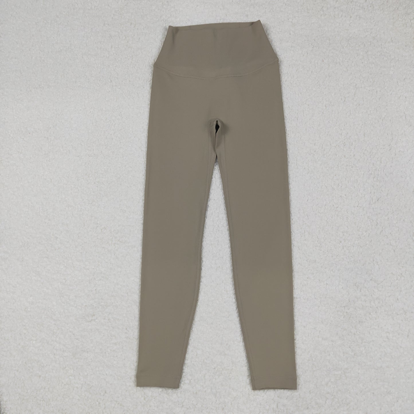 P0764 Pre-Order Adult Women's Brown Green Yoga Pants 202506 Local Warehouse