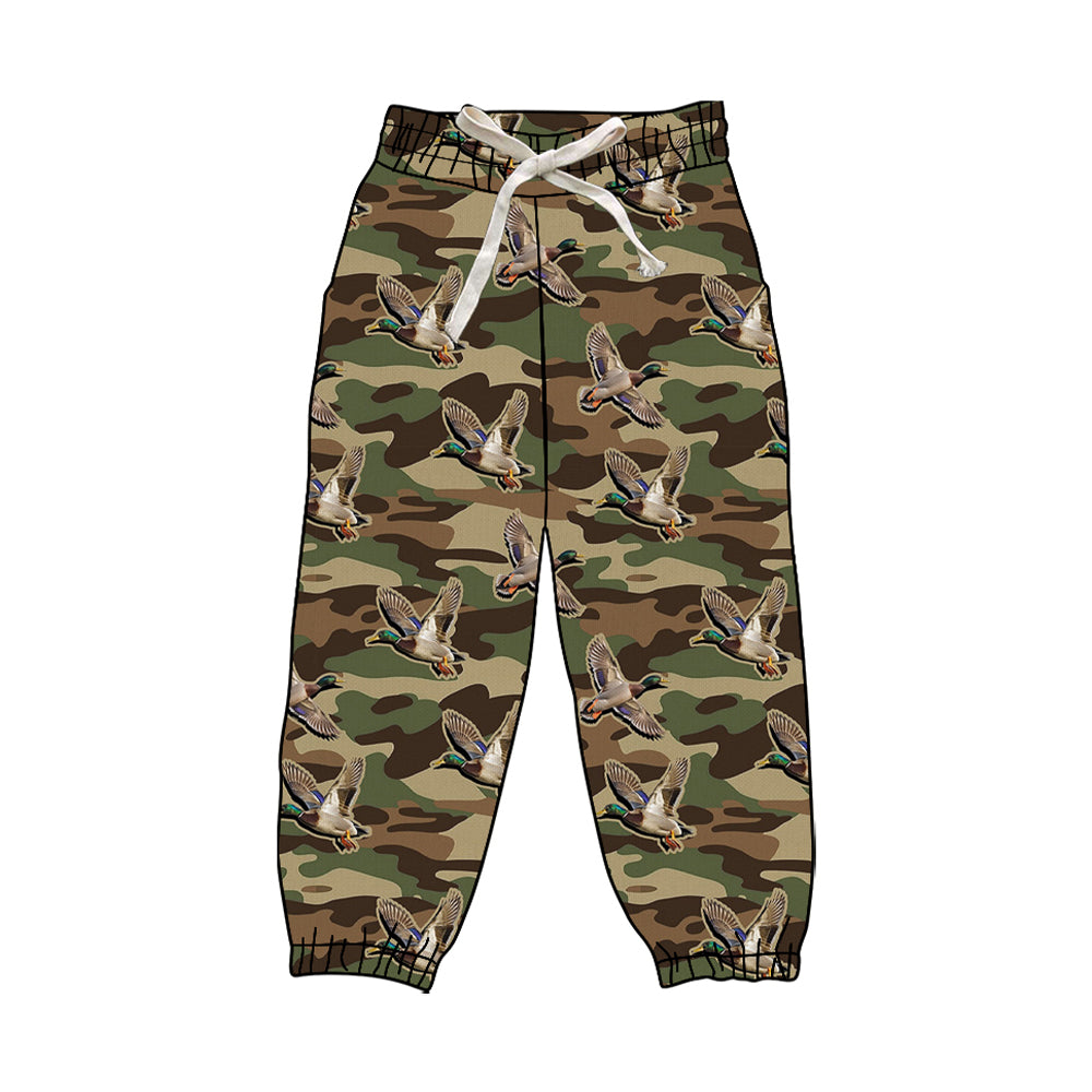 MOQ 5 P0837 preorder Adult Women Duck Hunting Army Green Camouflage Yoga Pants 202508