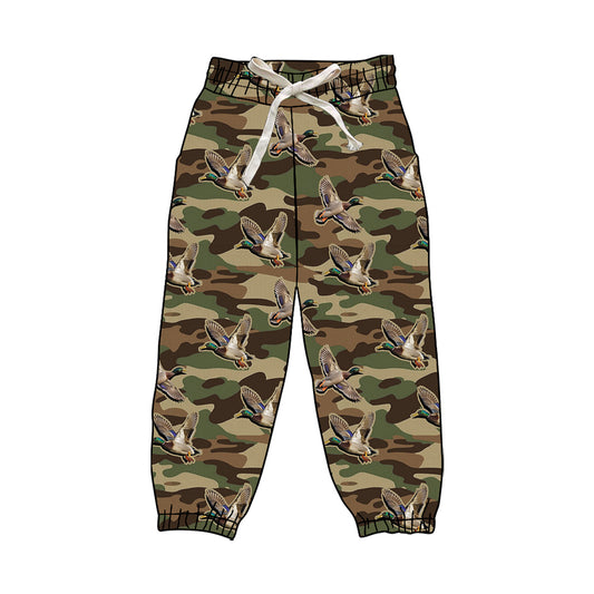 MOQ 5 P0837 preorder Adult Women Duck Hunting Army Green Camouflage Yoga Pants 202508