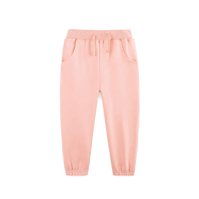 MOQ 8 Preorder P0878 Pink Orange Pocket Girls Long Pants 202509