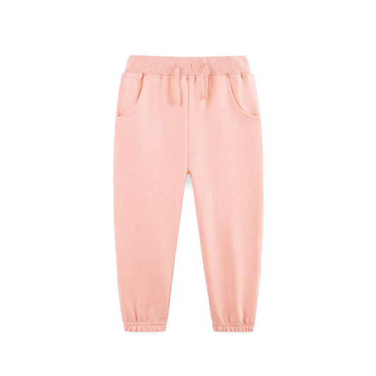 MOQ 8 Preorder P0878 Pink Orange Pocket Girls Long Pants 202509