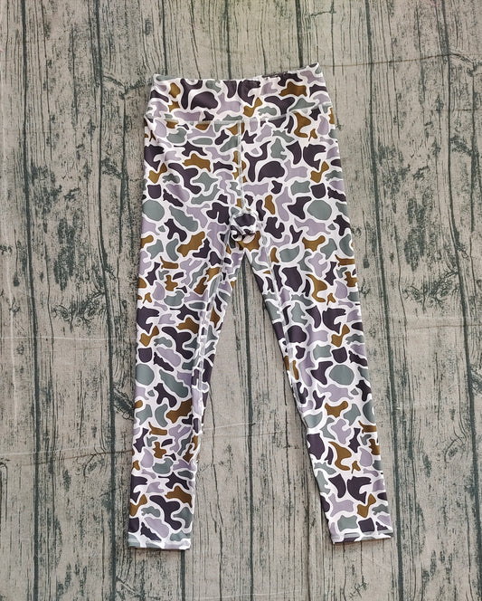 NO MOQ P0897 preorder Adult Female Camouflage Yoga Pants 202510