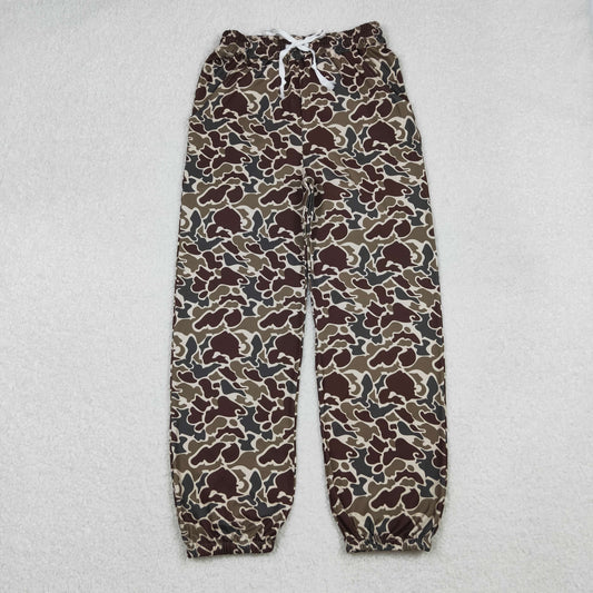 P0906 Adult Female Brown Green Camouflage Yoga Pants RTS 202510