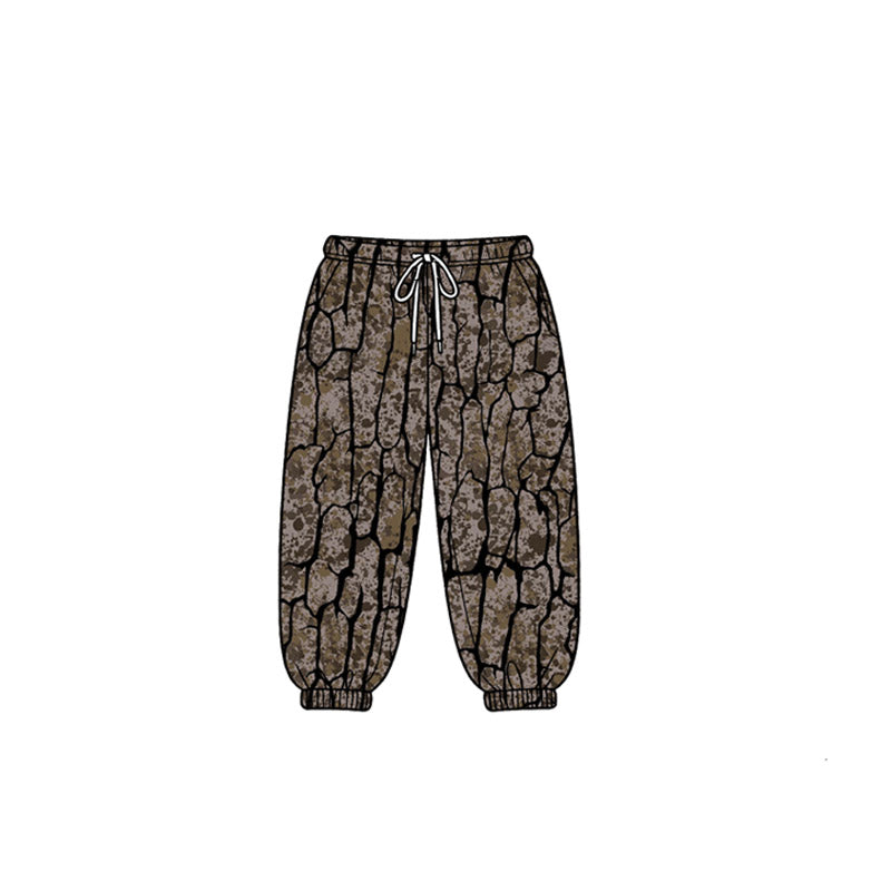 MOQ 5 PCS Preorder P1030 Branches Leaves Brown Pants Boys Pants 202604