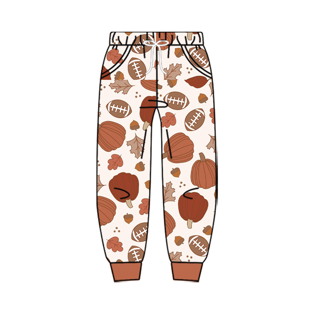 MOQ:5pcs P1197 pre-order baby boy clothes pumpkin boy fall winter pant-2026.8.21