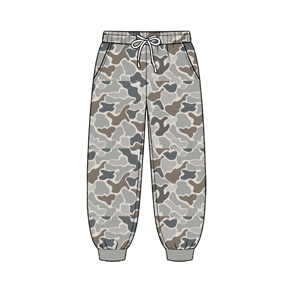 MOQ:5pcs P1199 pre-order baby boy clothes hunting camo boy fall winter pant-2026.8.25