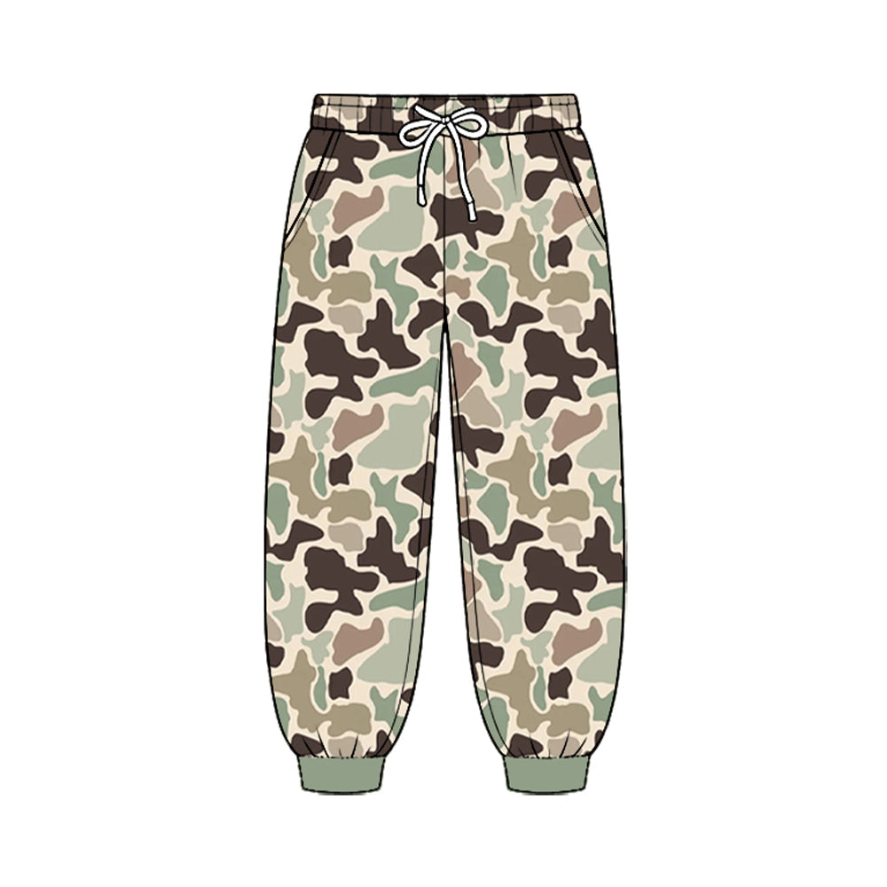 MOQ:5pcs P1200 pre-order baby boy clothes hunting camo boy fall winter pant-2026.8.25
