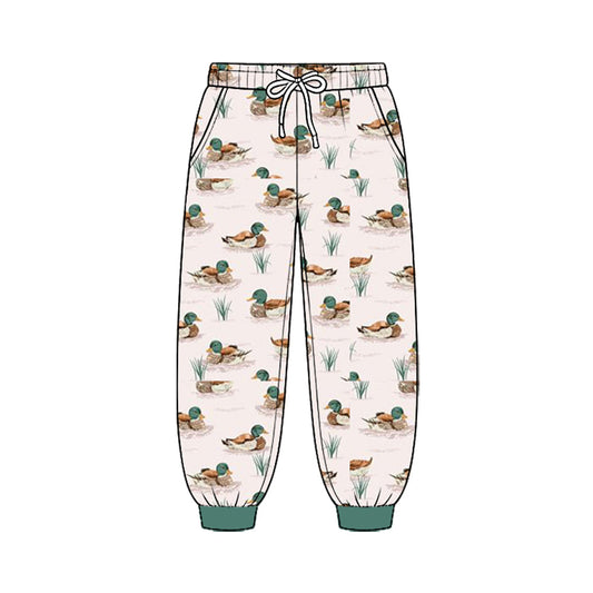 MOQ:5pcs P1205 pre-order baby boy clothes mallard ducks boy fall winter pant-2026.8.25