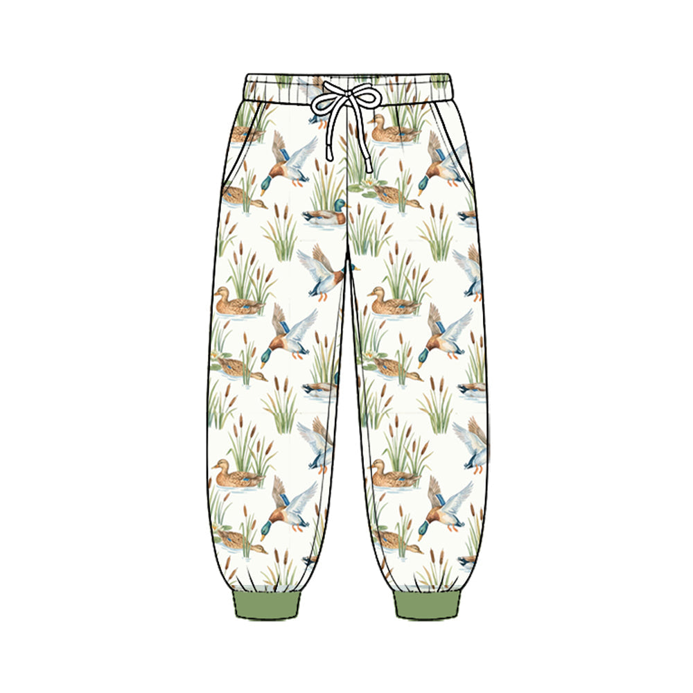 MOQ 5pcs P1207 pre-order baby boy clothes mallard ducks boy fall winter pant-2026.8.25