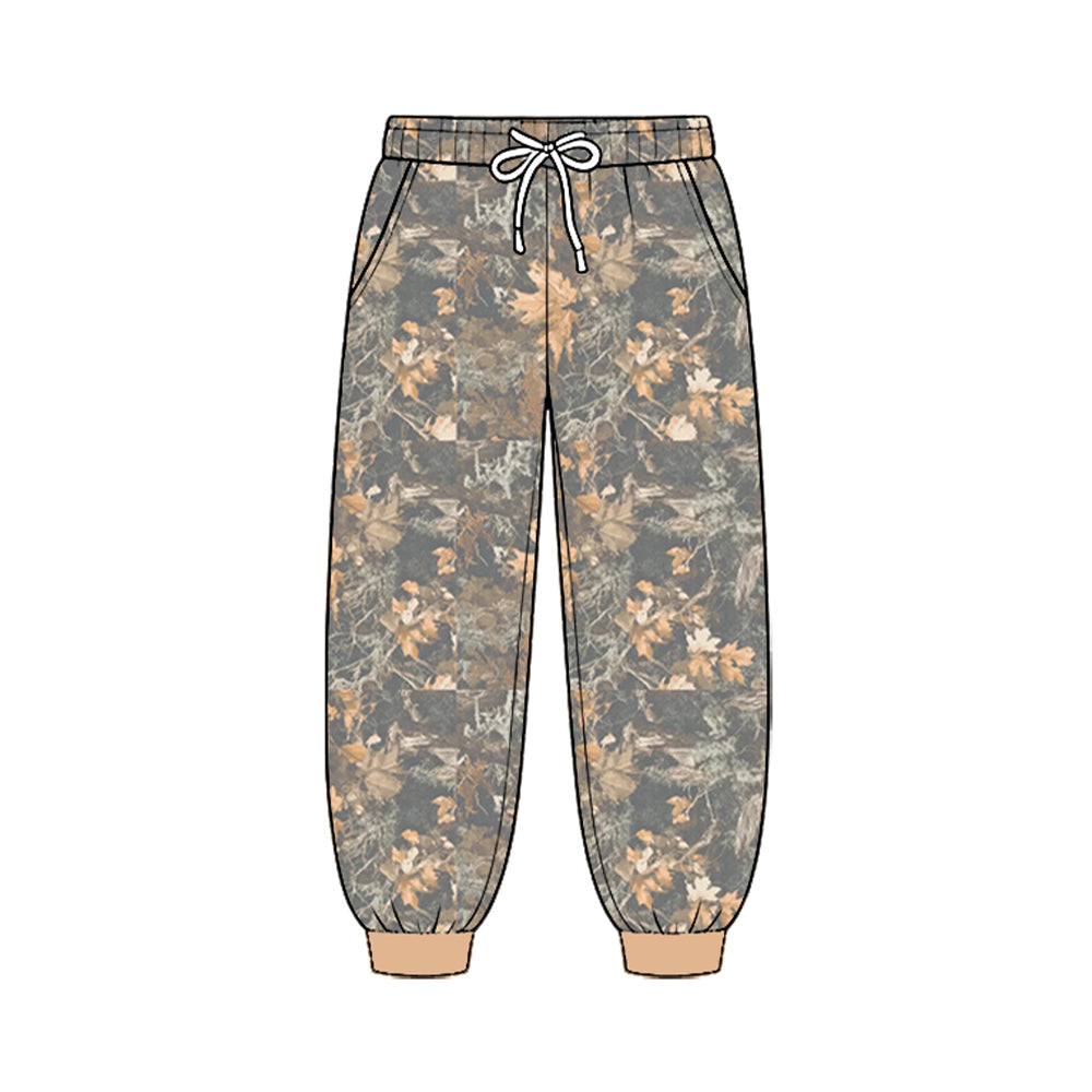 MOQ 5pcs P1212 pre-order baby boy clothes hunting camo boy fall winter pant-2026.8.25