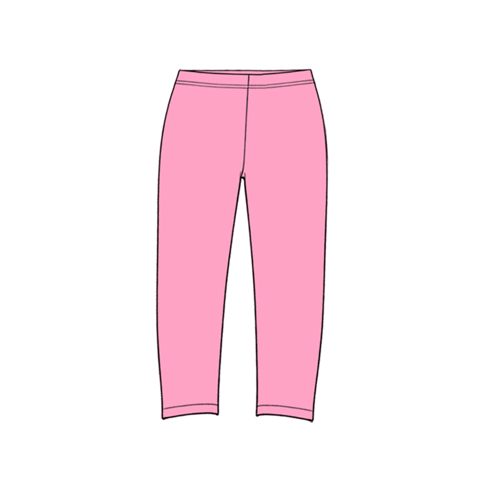 Preorder MOQ 5 pcs GLP4002 Hunting Leaves Pink Yoga Girls Set