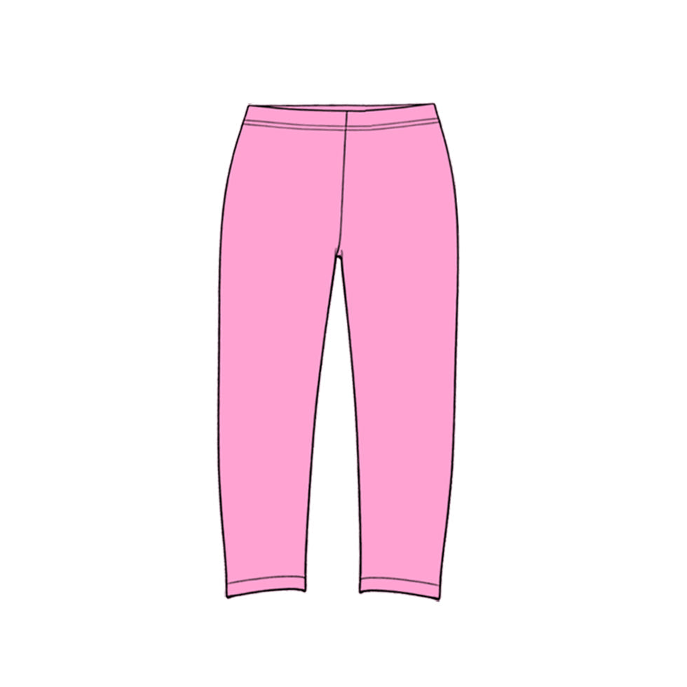 Preorder MOQ 5 pcs GLP4005 Leopard Pink Yoga Girls Set