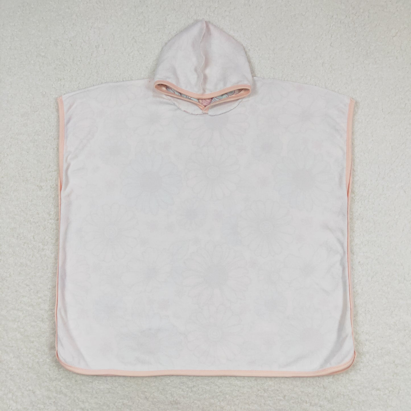 S0327 Flower Orange Pink Shower Cap 202504 RTS